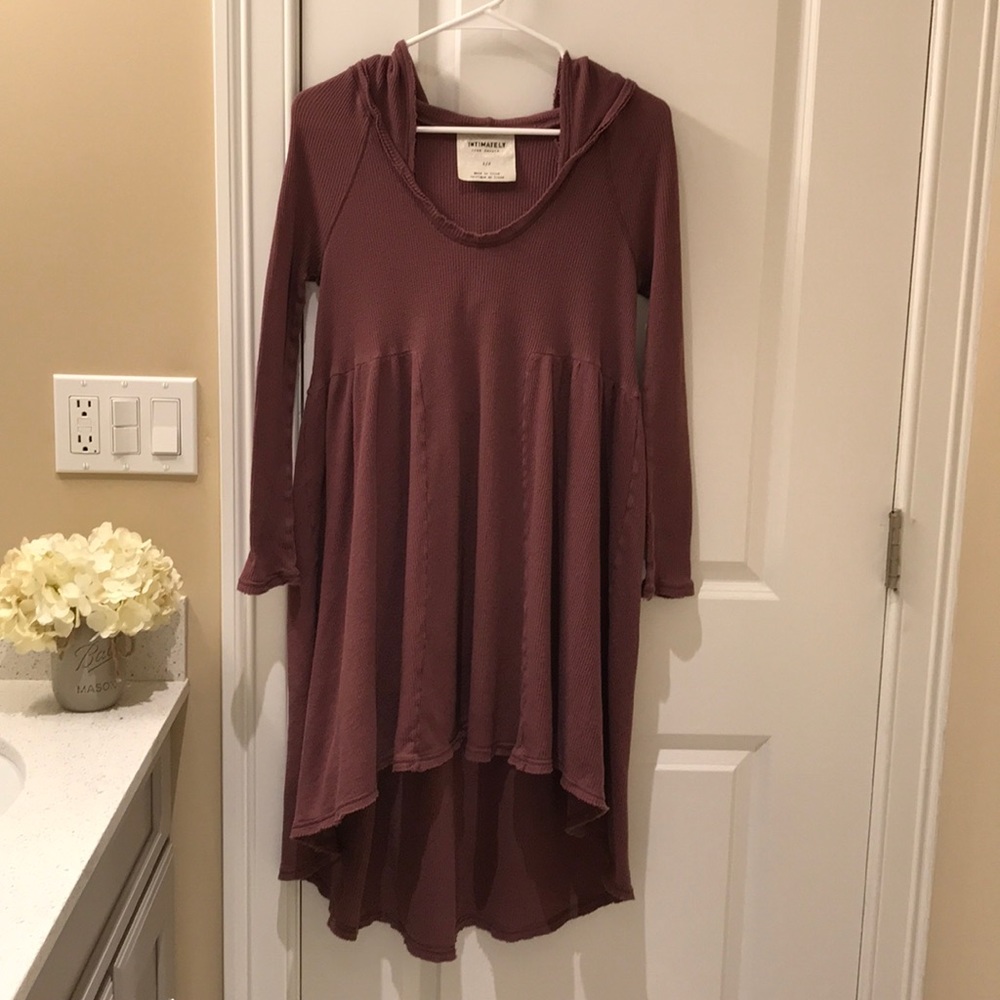 Free People Comfy Hooded Dress - Picture 3 of 6